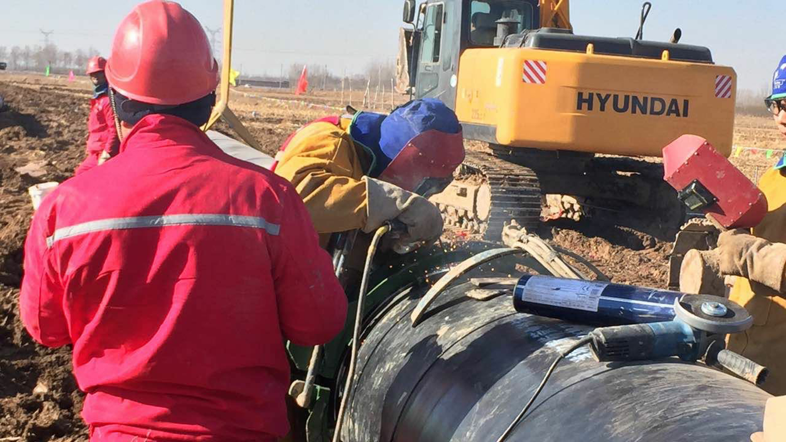 Hangjinqi to Yinchuan natural gas pipeline contact line started construction